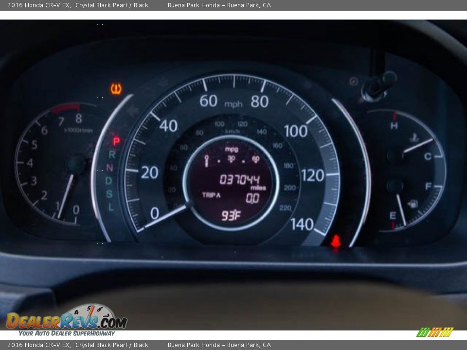 2016 Honda CR-V EX Crystal Black Pearl / Black Photo #26