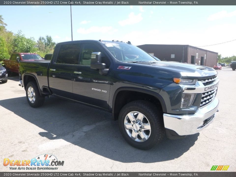 2020 Chevrolet Silverado 2500HD LTZ Crew Cab 4x4 Shadow Gray Metallic / Jet Black Photo #7