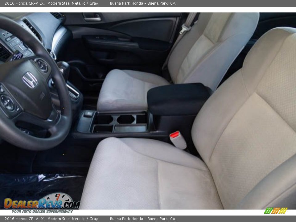 2016 Honda CR-V LX Modern Steel Metallic / Gray Photo #3