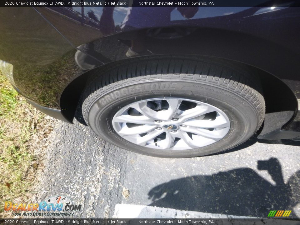 2020 Chevrolet Equinox LT AWD Midnight Blue Metallic / Jet Black Photo #2