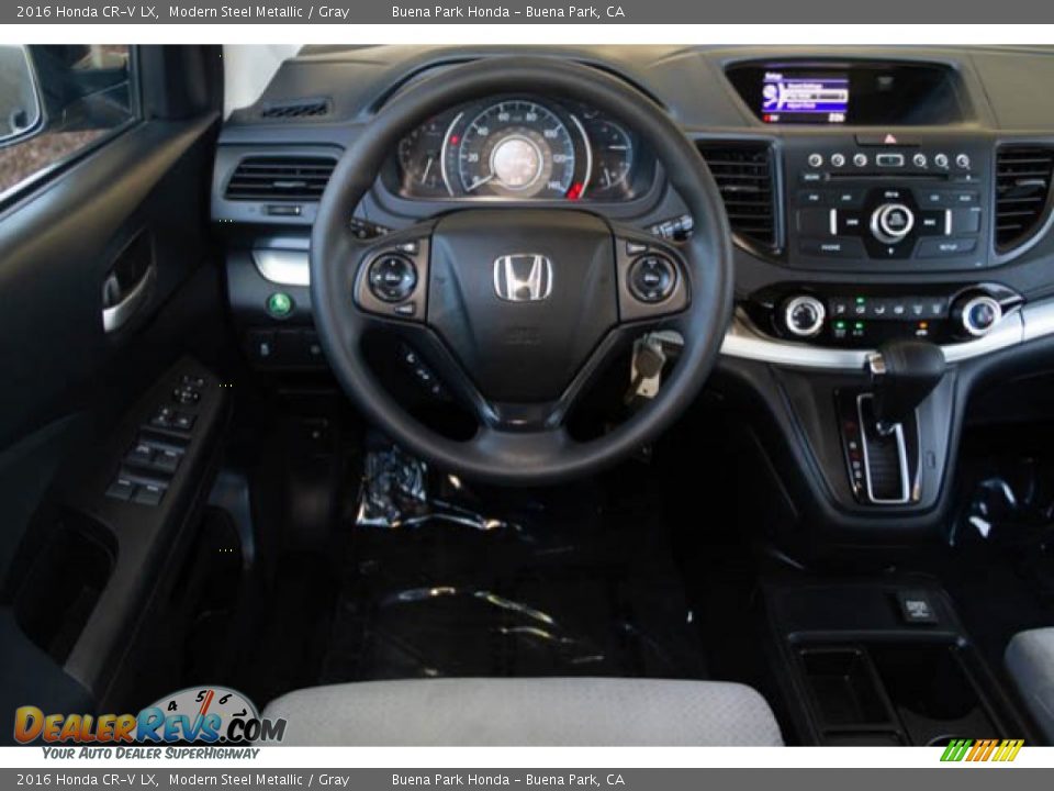2016 Honda CR-V LX Modern Steel Metallic / Gray Photo #5