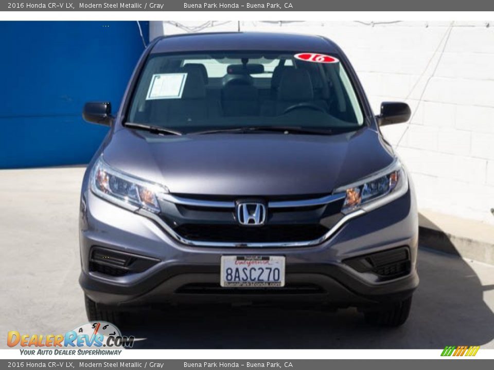 2016 Honda CR-V LX Modern Steel Metallic / Gray Photo #7