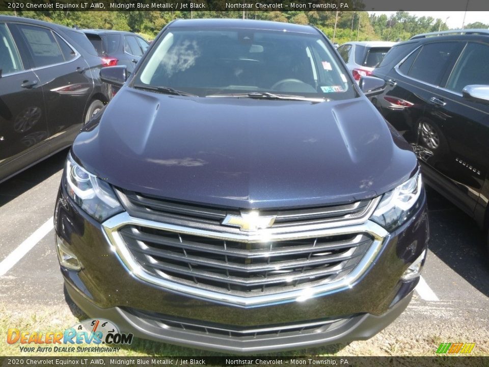 2020 Chevrolet Equinox LT AWD Midnight Blue Metallic / Jet Black Photo #6