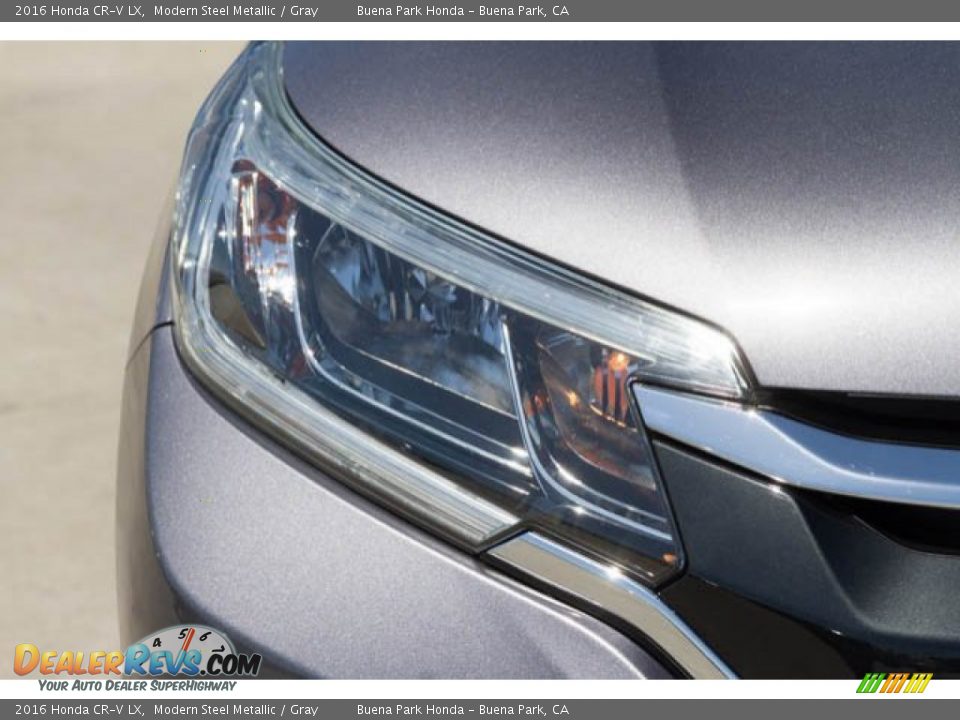 2016 Honda CR-V LX Modern Steel Metallic / Gray Photo #8