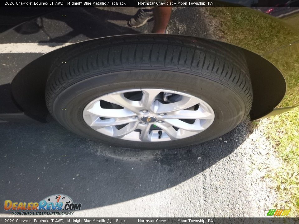 2020 Chevrolet Equinox LT AWD Midnight Blue Metallic / Jet Black Photo #7