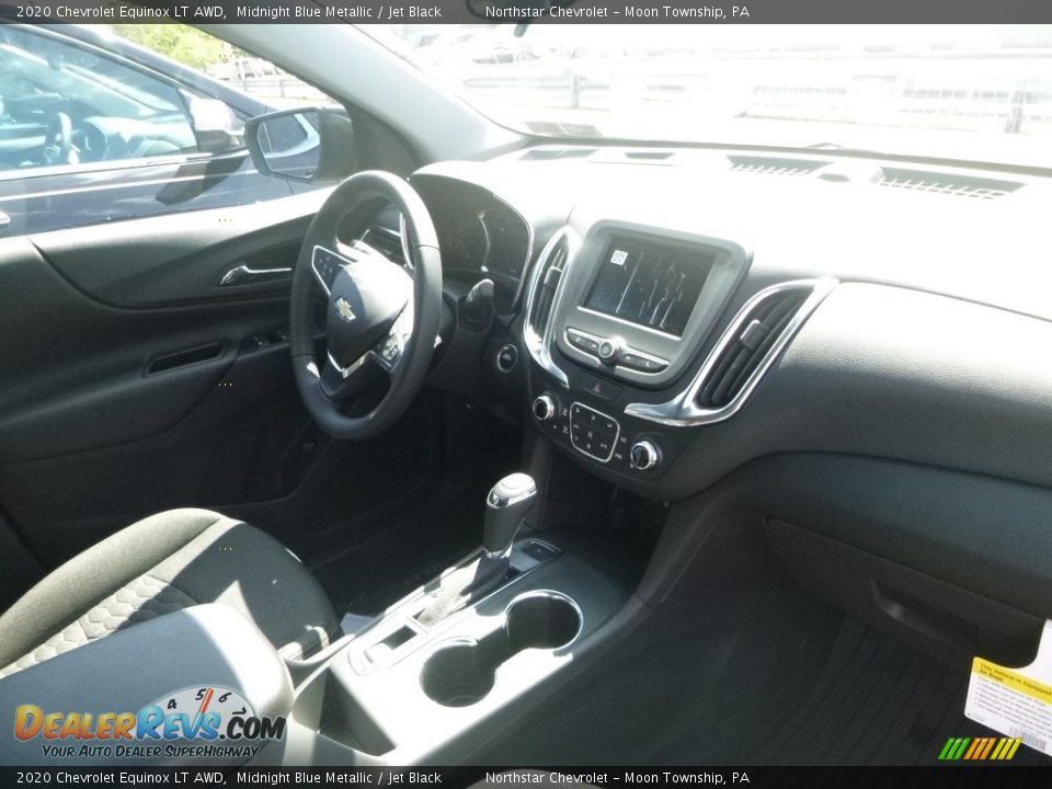 2020 Chevrolet Equinox LT AWD Midnight Blue Metallic / Jet Black Photo #9