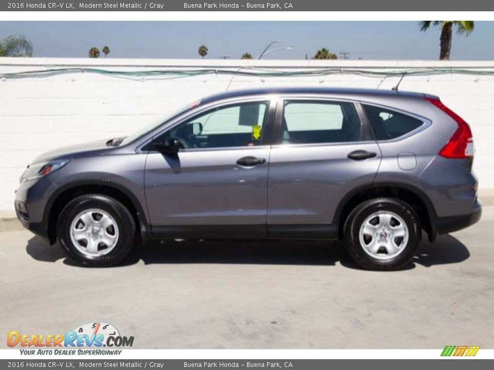 2016 Honda CR-V LX Modern Steel Metallic / Gray Photo #10
