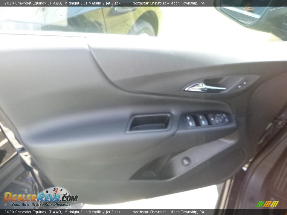2020 Chevrolet Equinox LT AWD Midnight Blue Metallic / Jet Black Photo #12