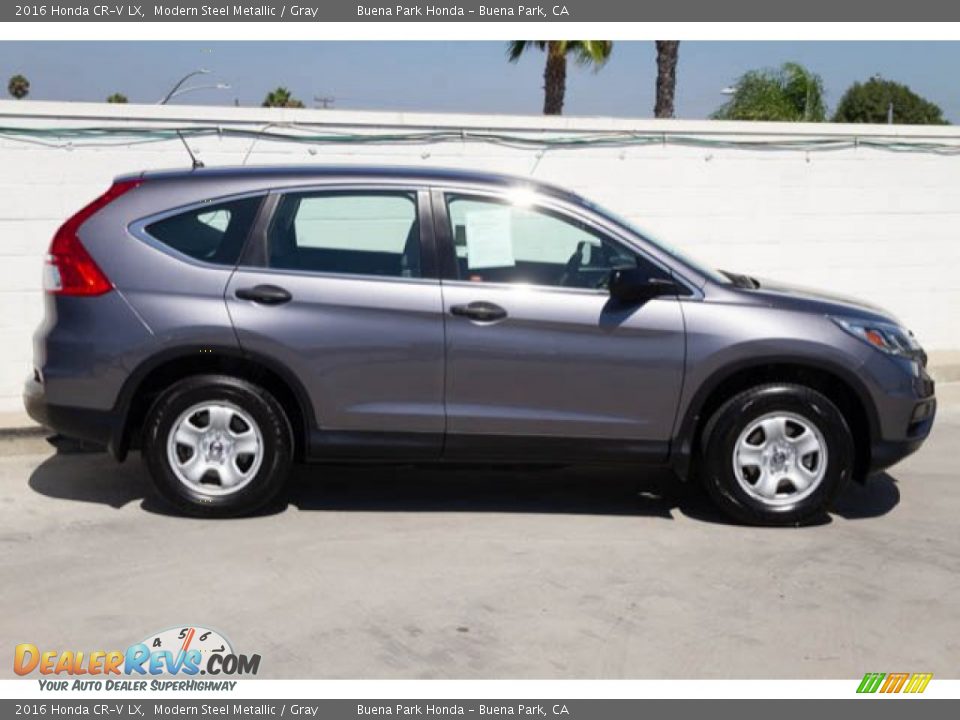 2016 Honda CR-V LX Modern Steel Metallic / Gray Photo #12