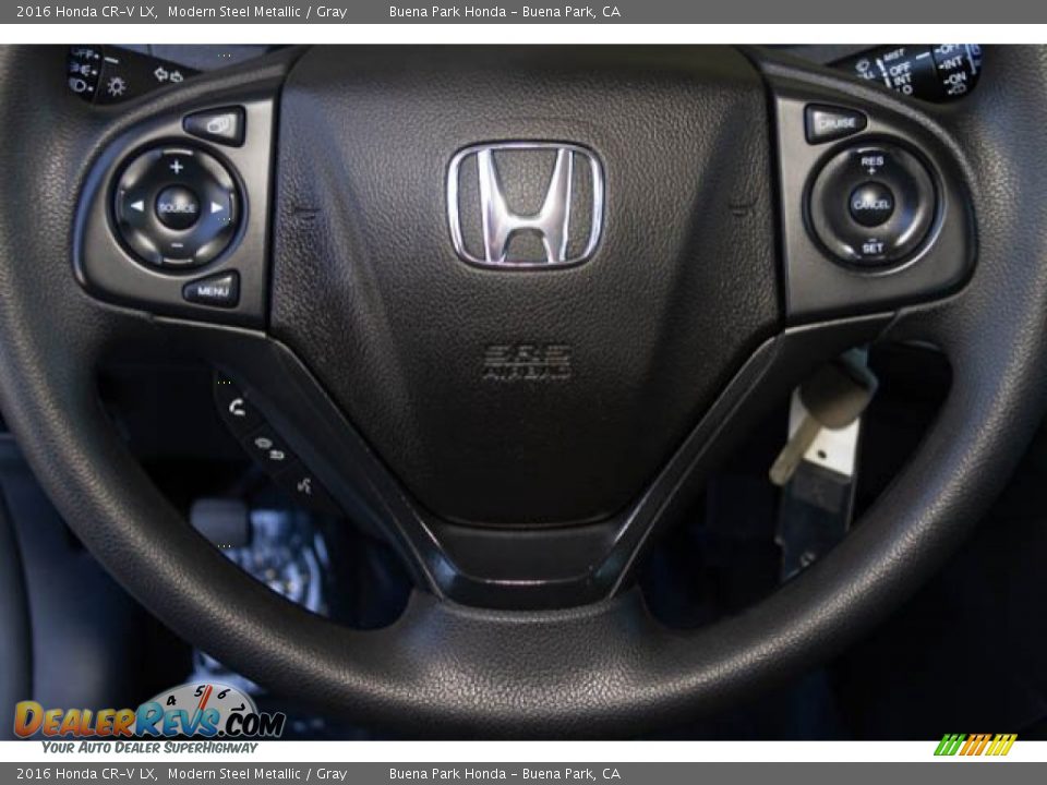 2016 Honda CR-V LX Modern Steel Metallic / Gray Photo #13