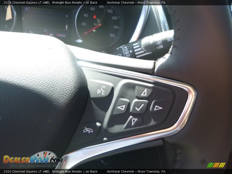 2020 Chevrolet Equinox LT AWD Midnight Blue Metallic / Jet Black Photo #18