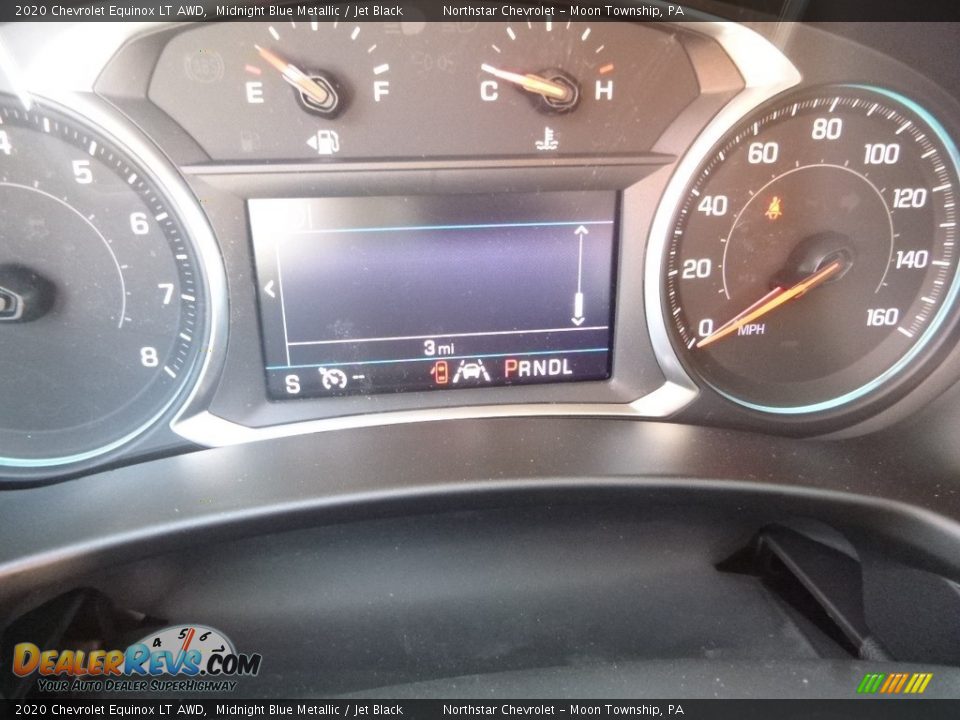 2020 Chevrolet Equinox LT AWD Midnight Blue Metallic / Jet Black Photo #20
