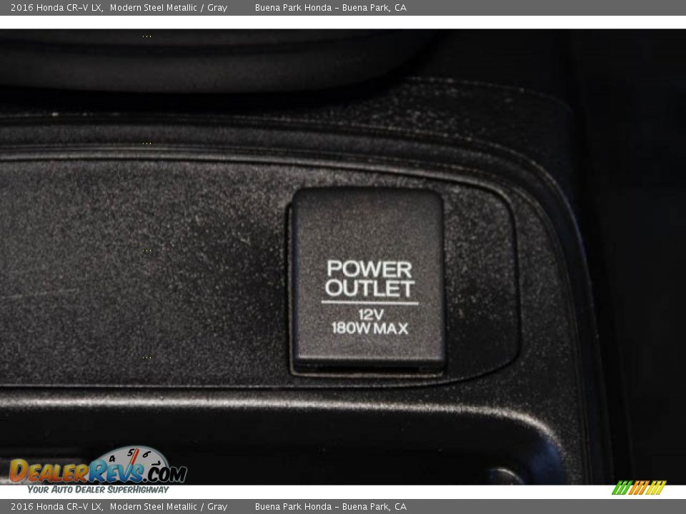 2016 Honda CR-V LX Modern Steel Metallic / Gray Photo #14