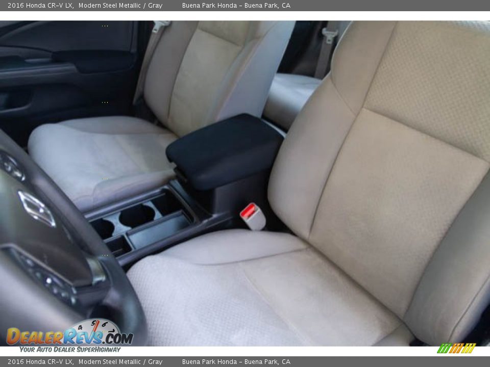 2016 Honda CR-V LX Modern Steel Metallic / Gray Photo #15