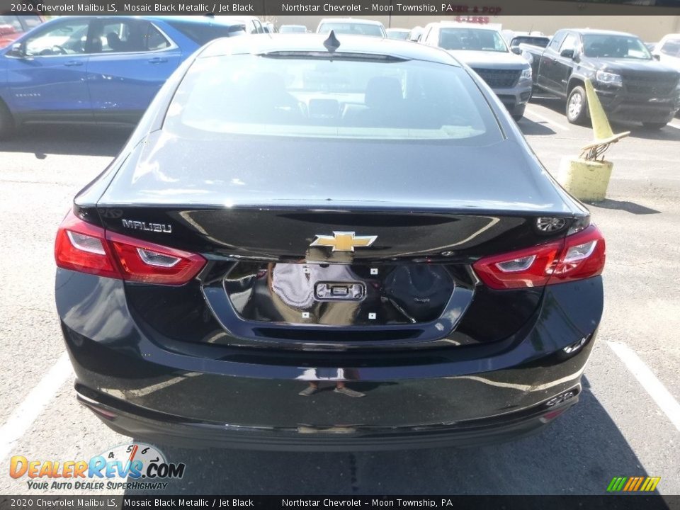 2020 Chevrolet Malibu LS Mosaic Black Metallic / Jet Black Photo #4