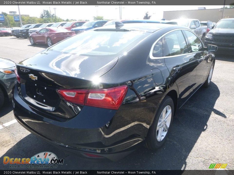 2020 Chevrolet Malibu LS Mosaic Black Metallic / Jet Black Photo #5