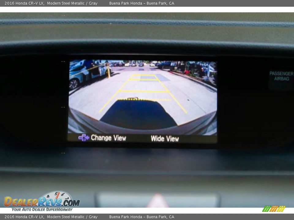 2016 Honda CR-V LX Modern Steel Metallic / Gray Photo #23