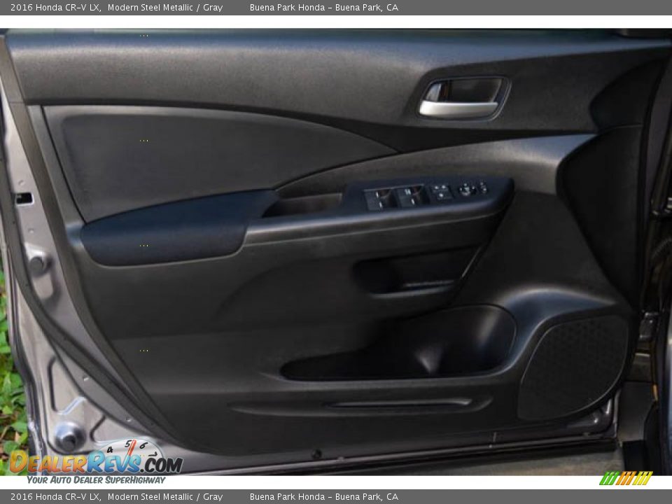 2016 Honda CR-V LX Modern Steel Metallic / Gray Photo #25