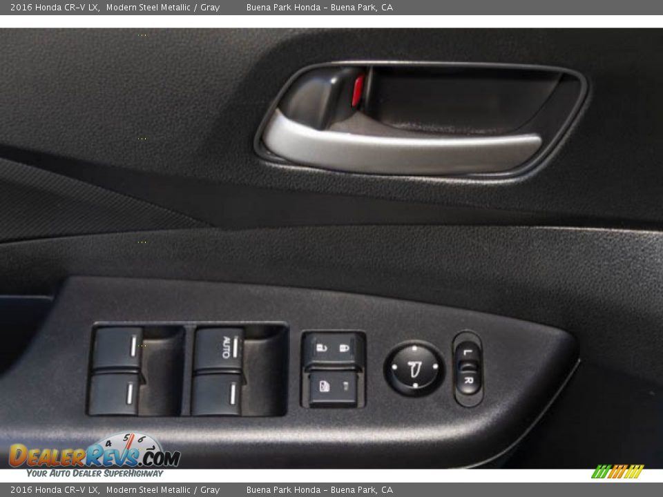 2016 Honda CR-V LX Modern Steel Metallic / Gray Photo #26