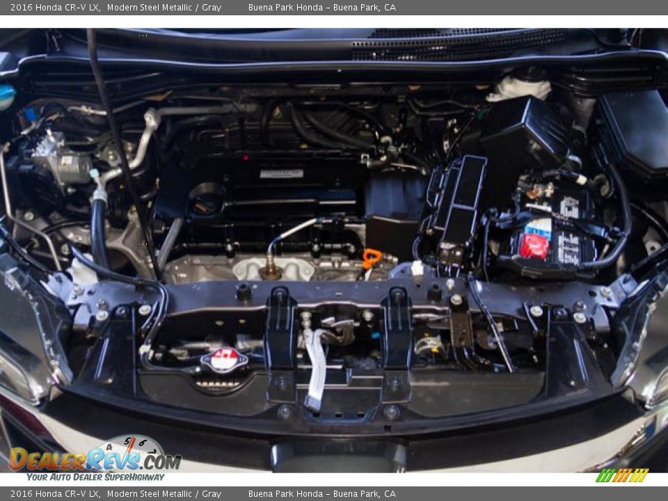 2016 Honda CR-V LX Modern Steel Metallic / Gray Photo #30