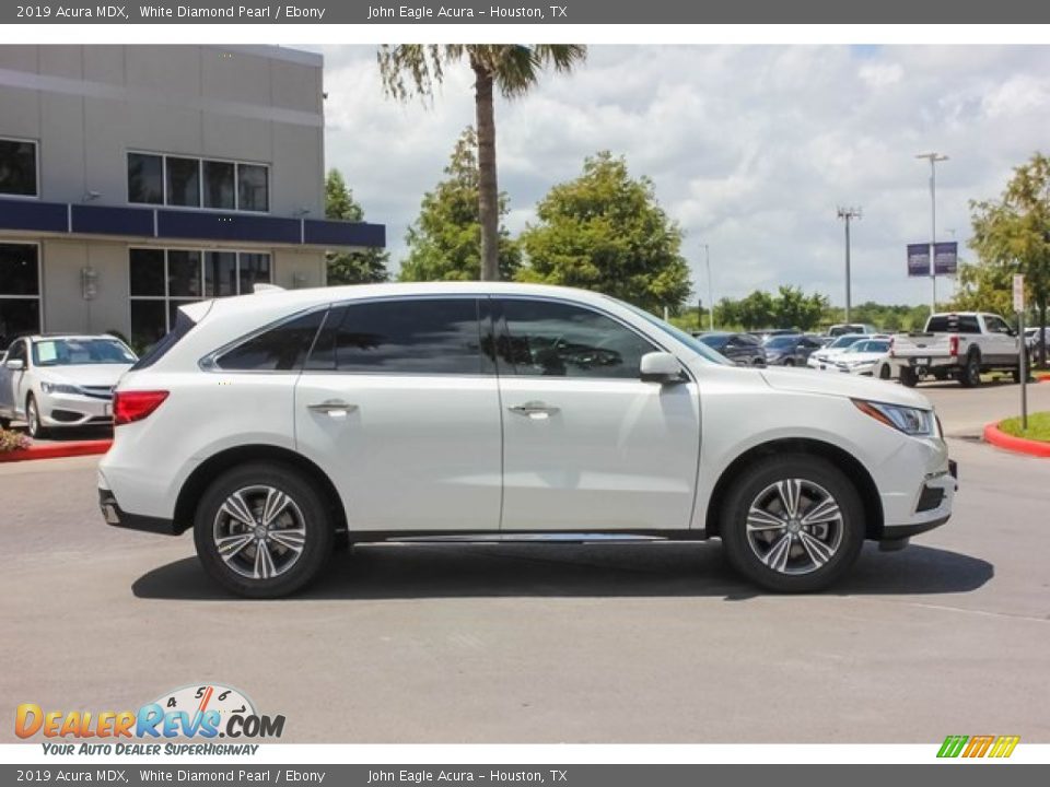 2019 Acura MDX White Diamond Pearl / Ebony Photo #8