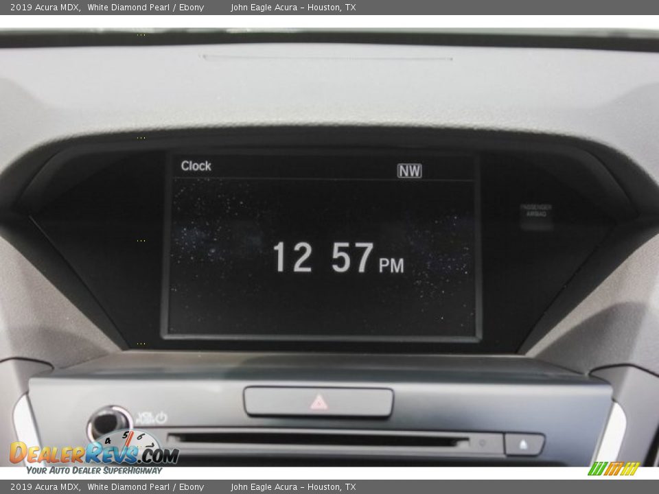 2019 Acura MDX White Diamond Pearl / Ebony Photo #29