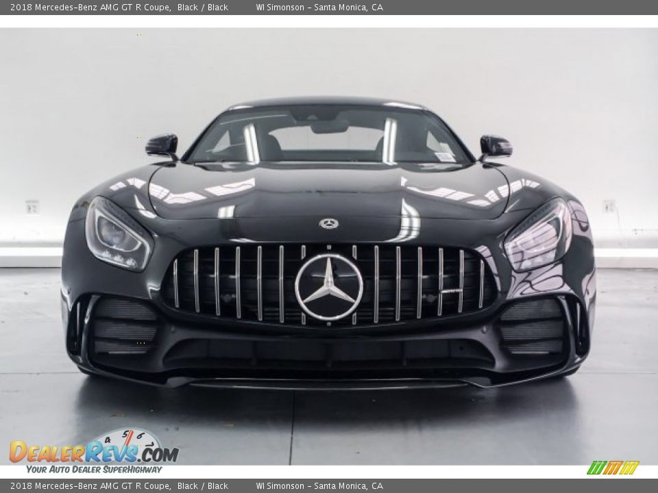 2018 Mercedes-Benz AMG GT R Coupe Black / Black Photo #2