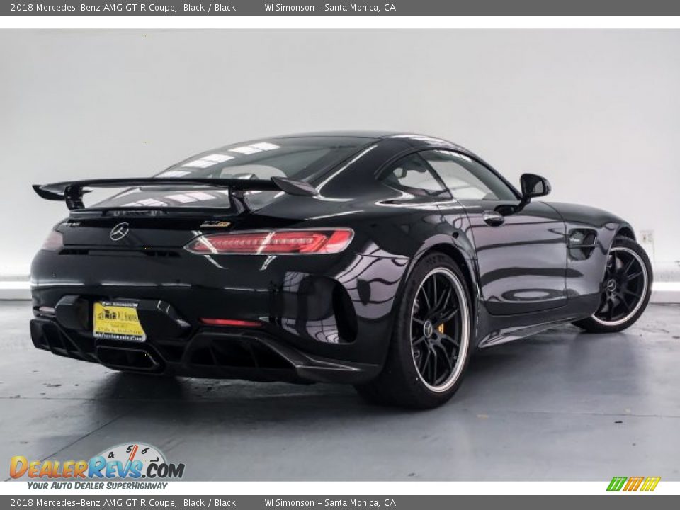 2018 Mercedes-Benz AMG GT R Coupe Black / Black Photo #17