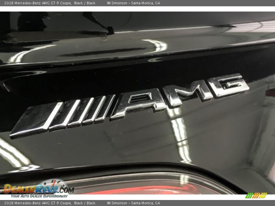 2018 Mercedes-Benz AMG GT R Coupe Black / Black Photo #26