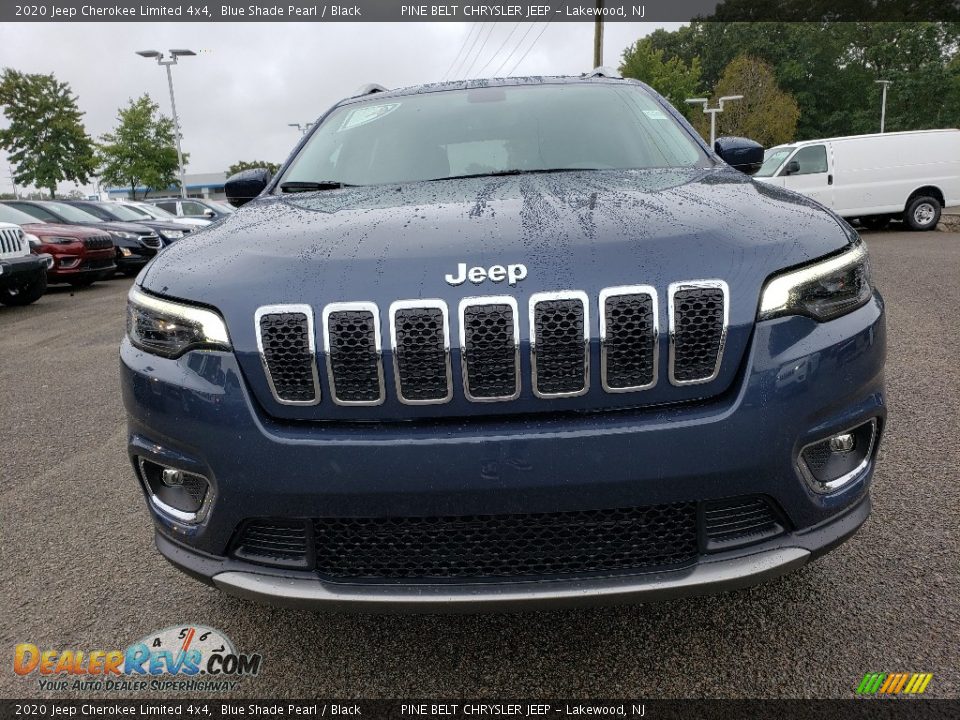2020 Jeep Cherokee Limited 4x4 Blue Shade Pearl / Black Photo #2