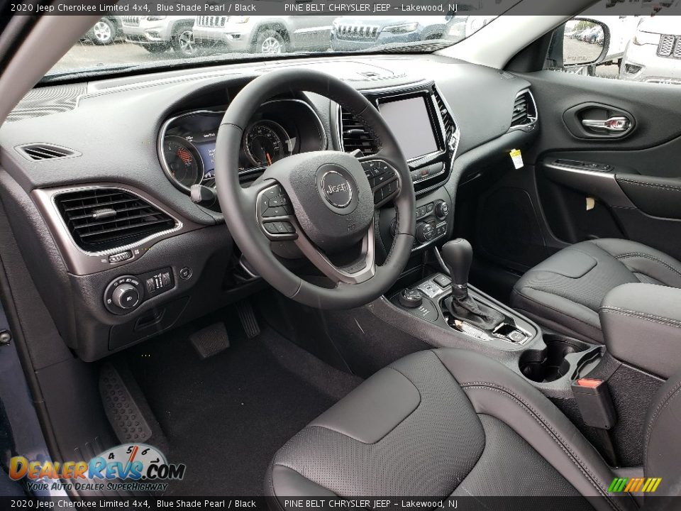 2020 Jeep Cherokee Limited 4x4 Blue Shade Pearl / Black Photo #7