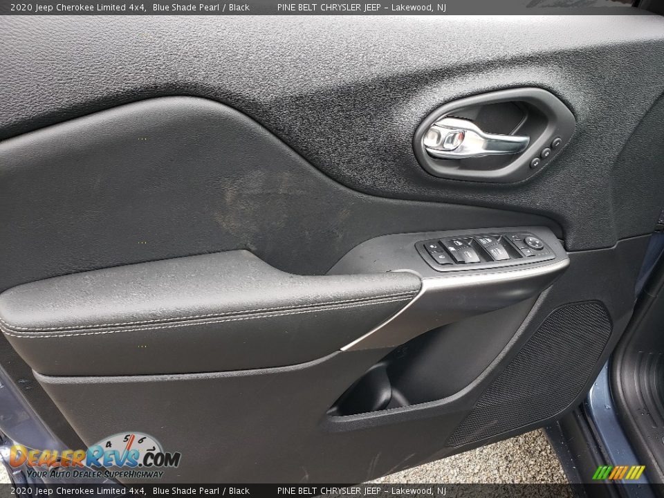 2020 Jeep Cherokee Limited 4x4 Blue Shade Pearl / Black Photo #8