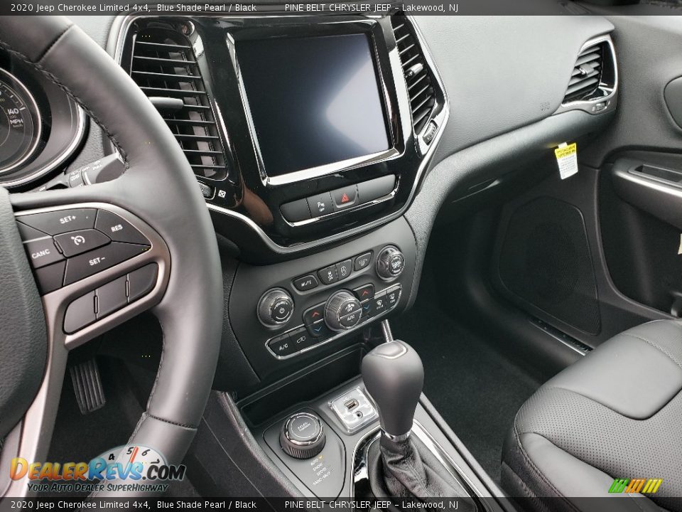 2020 Jeep Cherokee Limited 4x4 Blue Shade Pearl / Black Photo #10