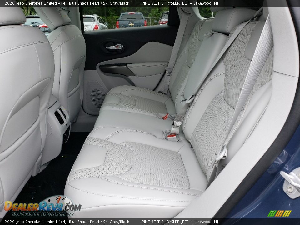 2020 Jeep Cherokee Limited 4x4 Blue Shade Pearl / Ski Gray/Black Photo #6