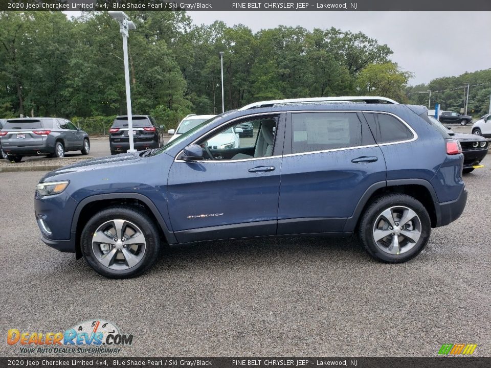 Blue Shade Pearl 2020 Jeep Cherokee Limited 4x4 Photo #3