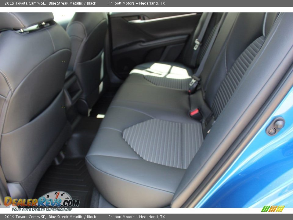 2019 Toyota Camry SE Blue Streak Metallic / Black Photo #20