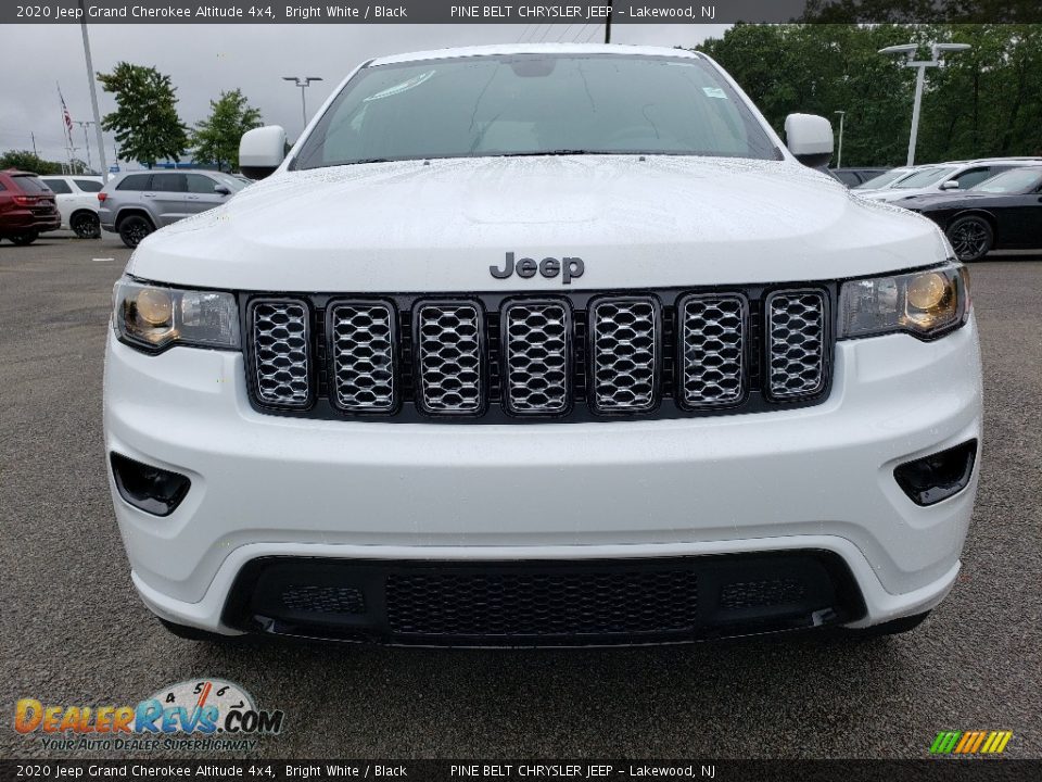 2020 Jeep Grand Cherokee Altitude 4x4 Bright White / Black Photo #2