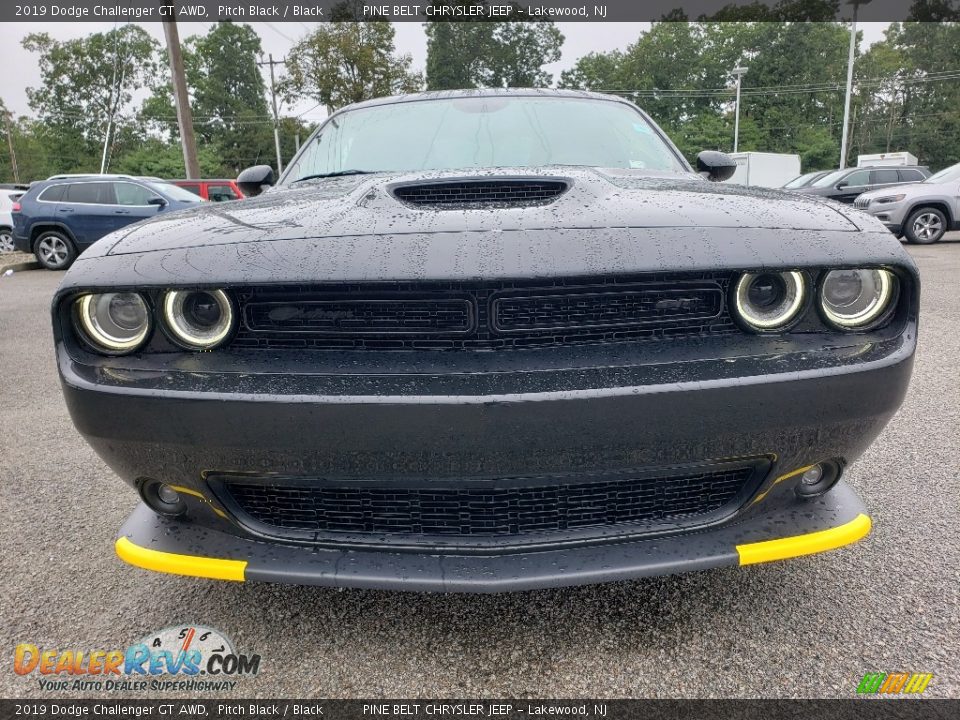 2019 Dodge Challenger GT AWD Pitch Black / Black Photo #2