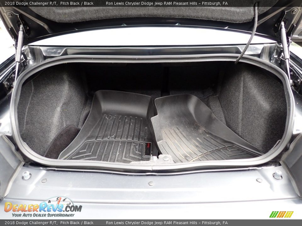 2018 Dodge Challenger R/T Pitch Black / Black Photo #5