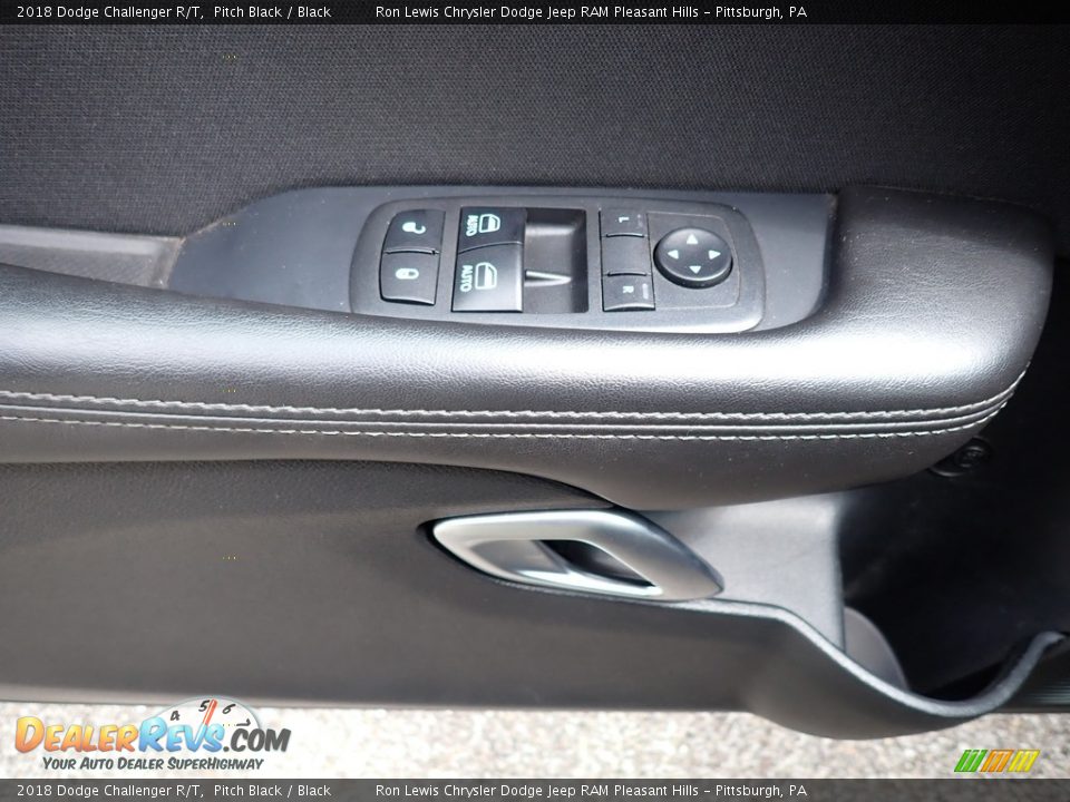 2018 Dodge Challenger R/T Pitch Black / Black Photo #14