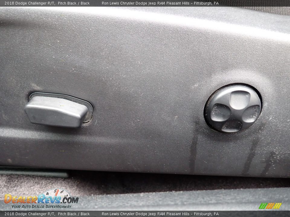 2018 Dodge Challenger R/T Pitch Black / Black Photo #16