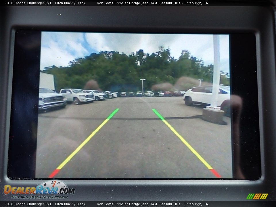 2018 Dodge Challenger R/T Pitch Black / Black Photo #18