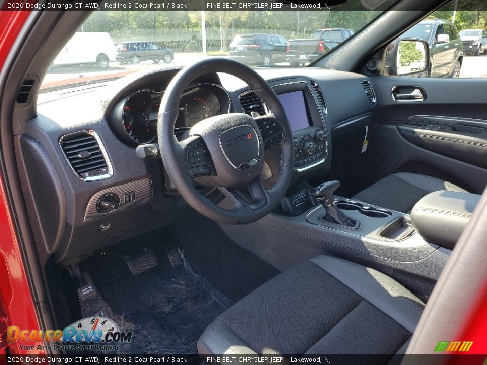 Black Interior - 2020 Dodge Durango GT AWD Photo #7
