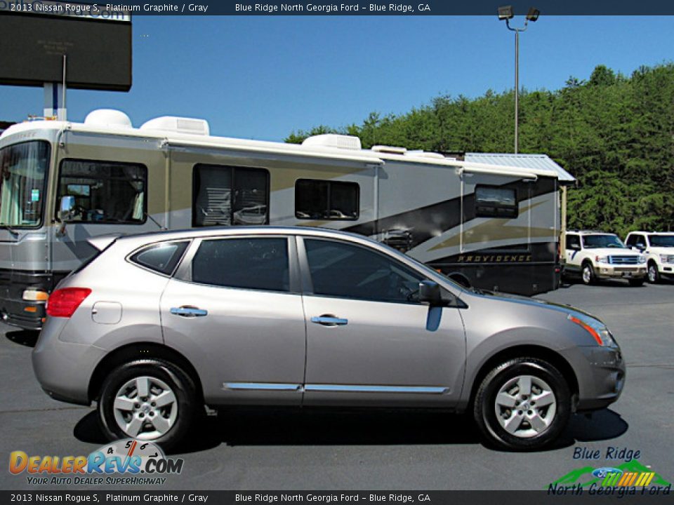 2013 Nissan Rogue S Platinum Graphite / Gray Photo #6