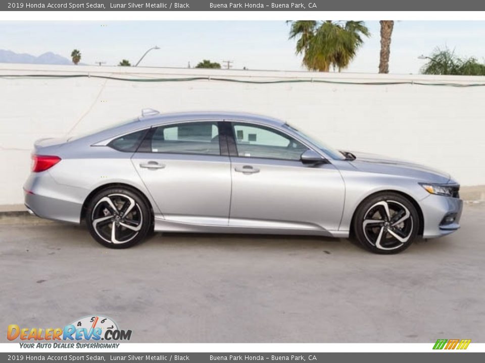 2019 Honda Accord Sport Sedan Lunar Silver Metallic / Black Photo #5