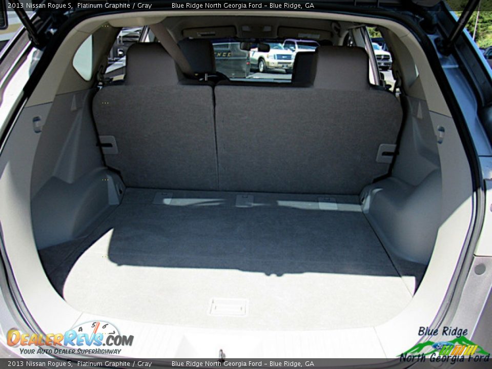 2013 Nissan Rogue S Platinum Graphite / Gray Photo #14