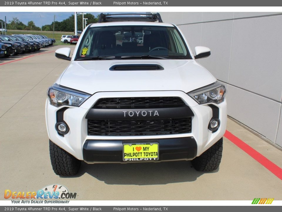 2019 Toyota 4Runner TRD Pro 4x4 Super White / Black Photo #3