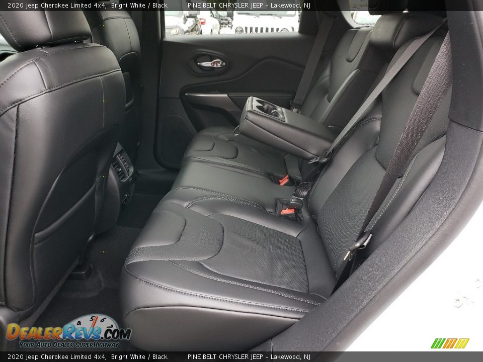 2020 Jeep Cherokee Limited 4x4 Bright White / Black Photo #6