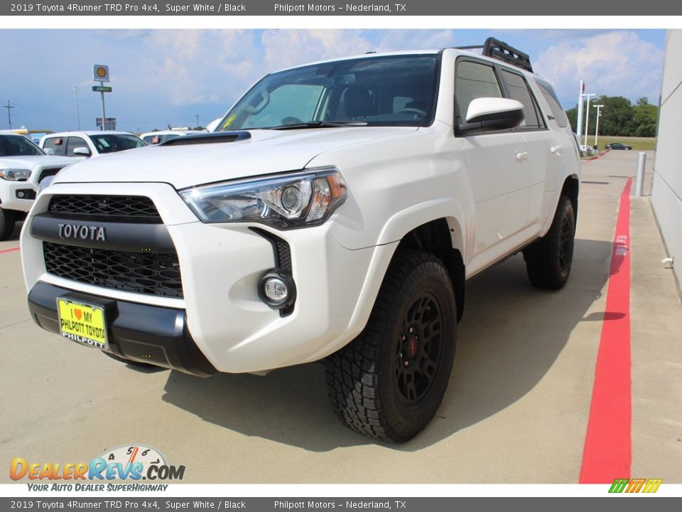 2019 Toyota 4Runner TRD Pro 4x4 Super White / Black Photo #4