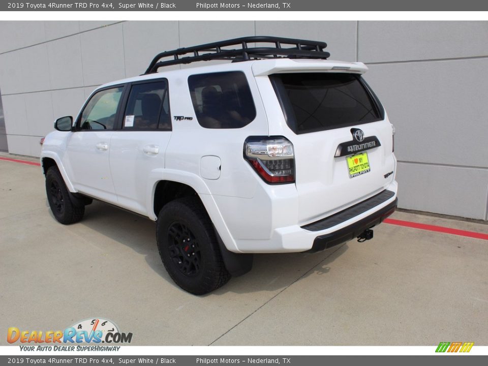 2019 Toyota 4Runner TRD Pro 4x4 Super White / Black Photo #6